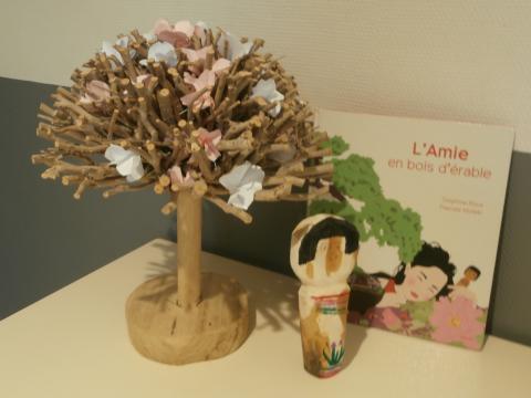 L'amie en bois d'érable
